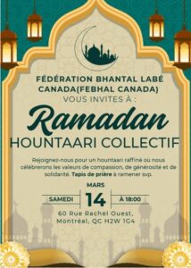 Fédération Bhantal Labé Canada - Hountaari